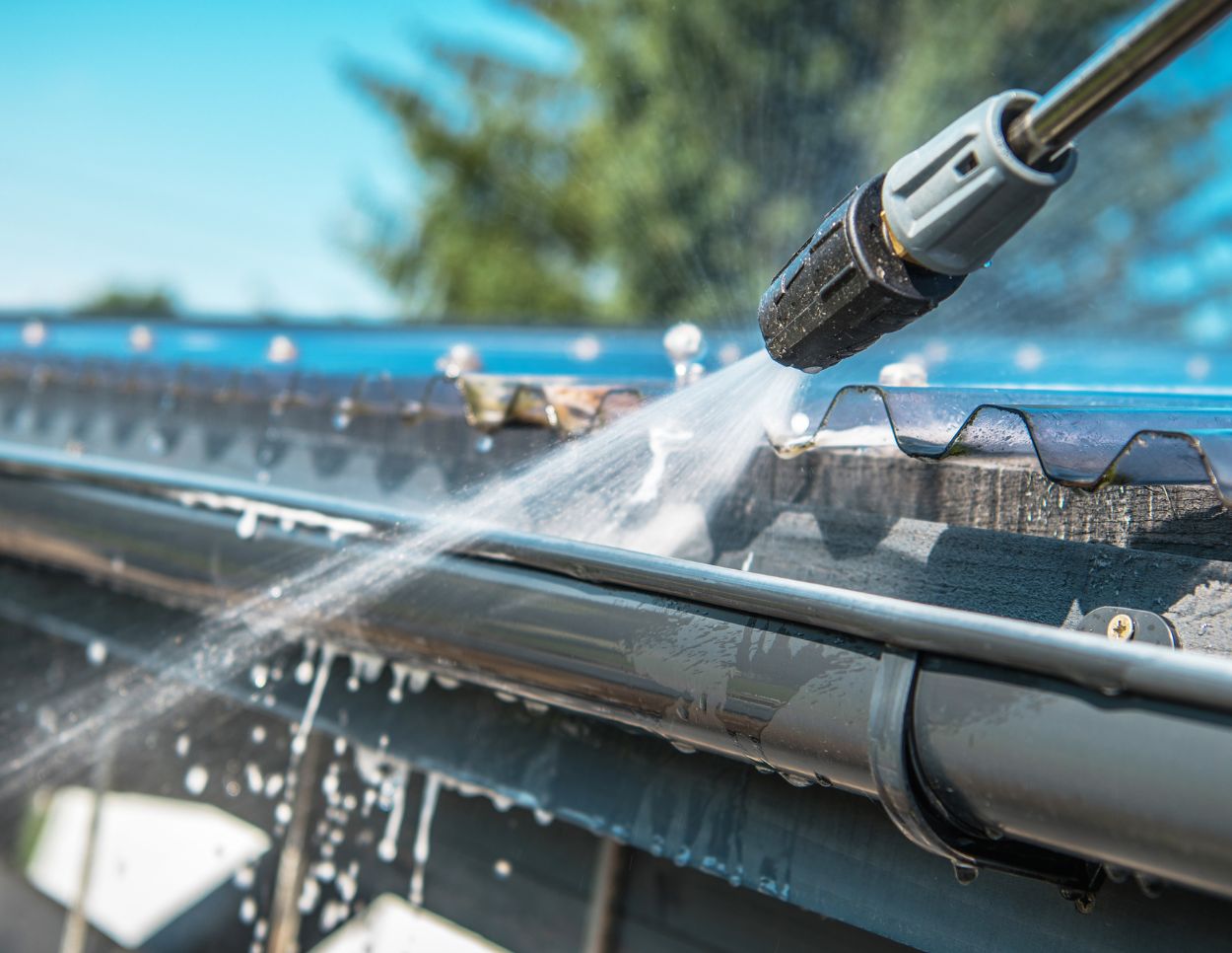 Spring Gutter Clean